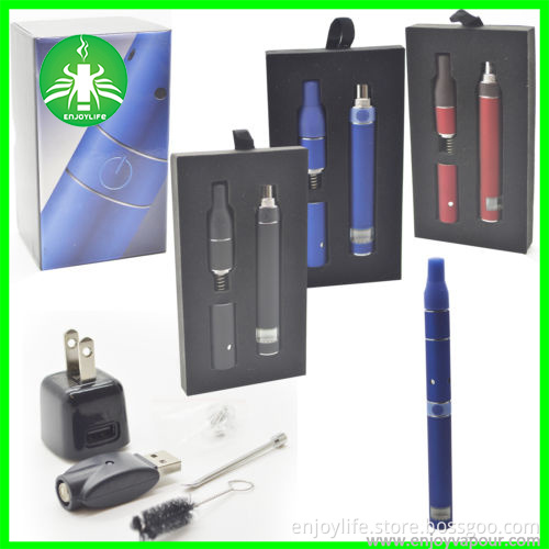 New Ago G5 Triple Use 3 in 1 Vaporizer Starter Set for Dry Herbs / Oils / Wax